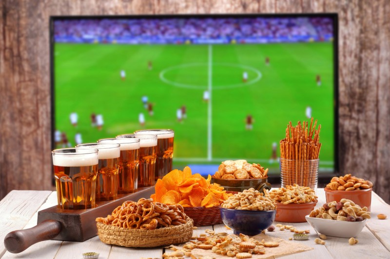 Fútbol en restaurantes